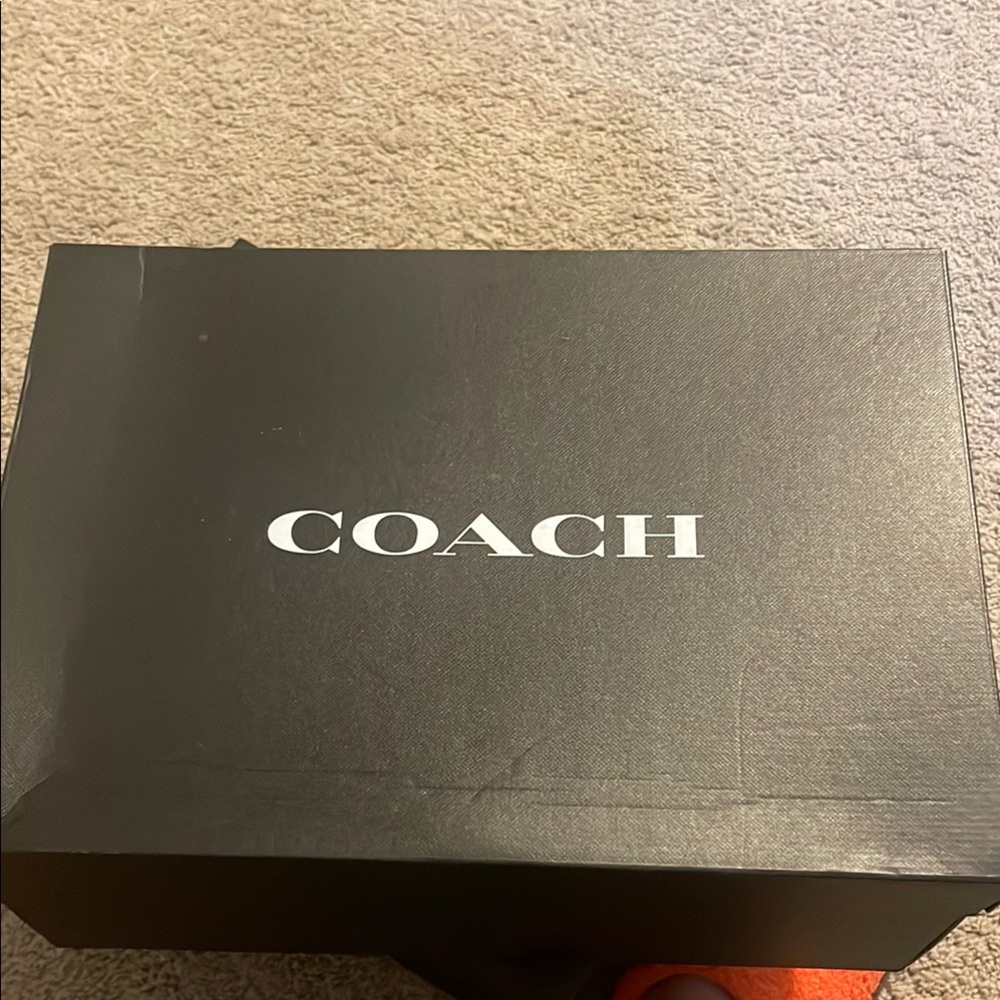 Coach Black Box with White Logo